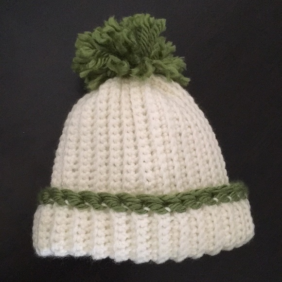 Other - Hand crocheted beanie hat
